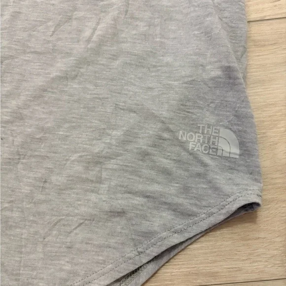 The North Face Heather Light Gray Women's Tee - Picture 2 of 5